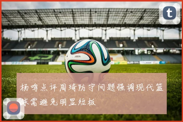 杨鸣点评周琦防守问题强调现代篮球需避免明显短板